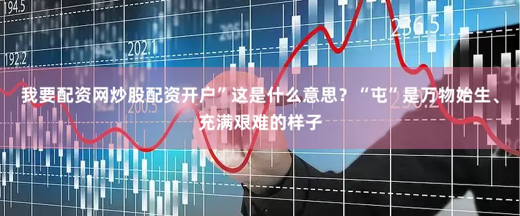 我要配资网炒股配资开户”这是什么意思？“屯”是万物始生、充满艰难的样子